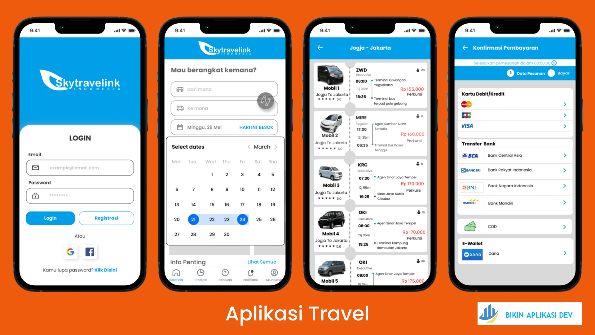 Aplikasi Travel