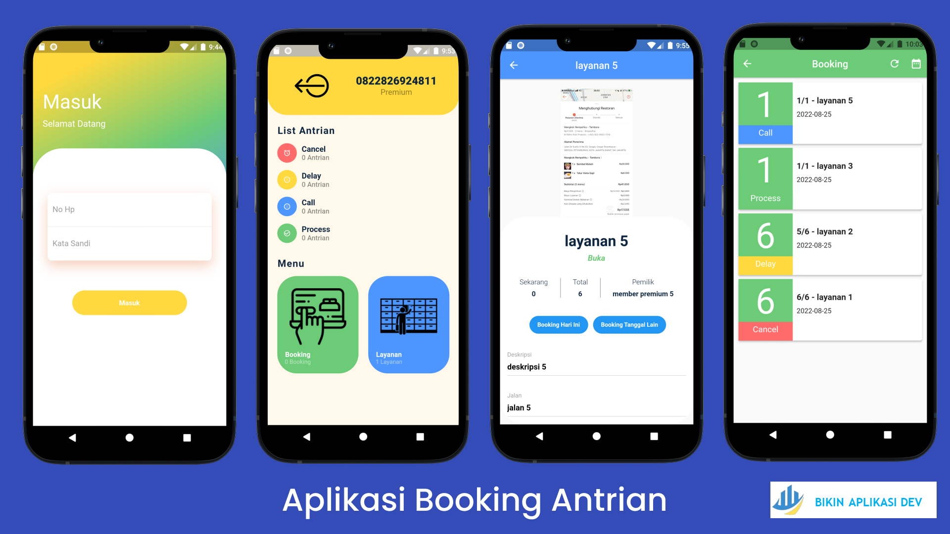 Aplikasi Booking Antrian